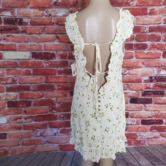Free People Like A Lady MIni Dress Large NWT - Picture 5 of 7